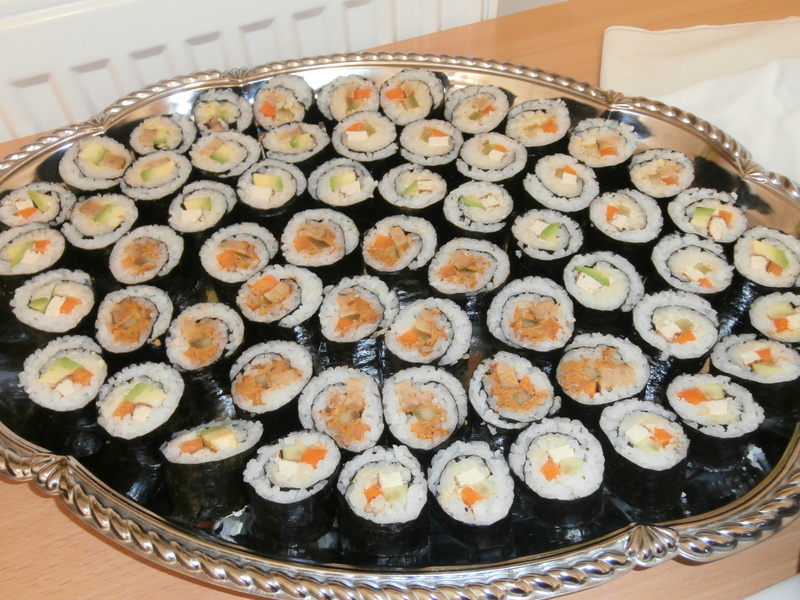 Sushi rolky měly velký úspěch