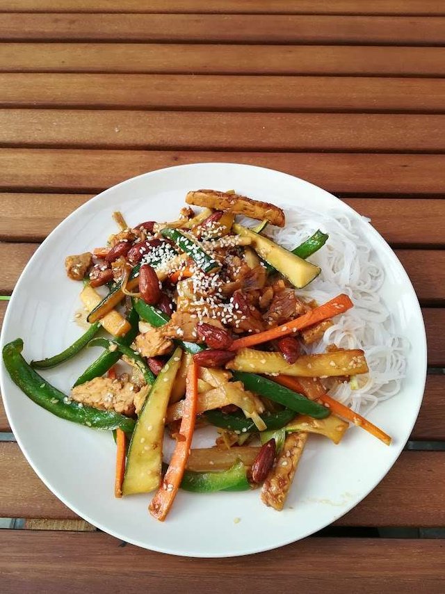 Seitan Kung Pao Jíme Jinak