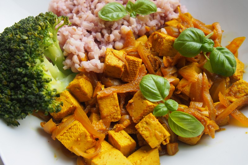 Tofu na kari Jíme Jinak