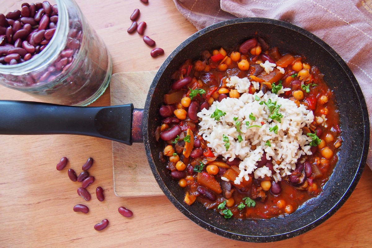 Fazolové chilli sin carne (mexický guláš) Jíme Jinak
